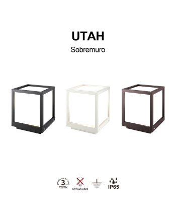 UTAH * Sobremuro 1L E27 Blanco